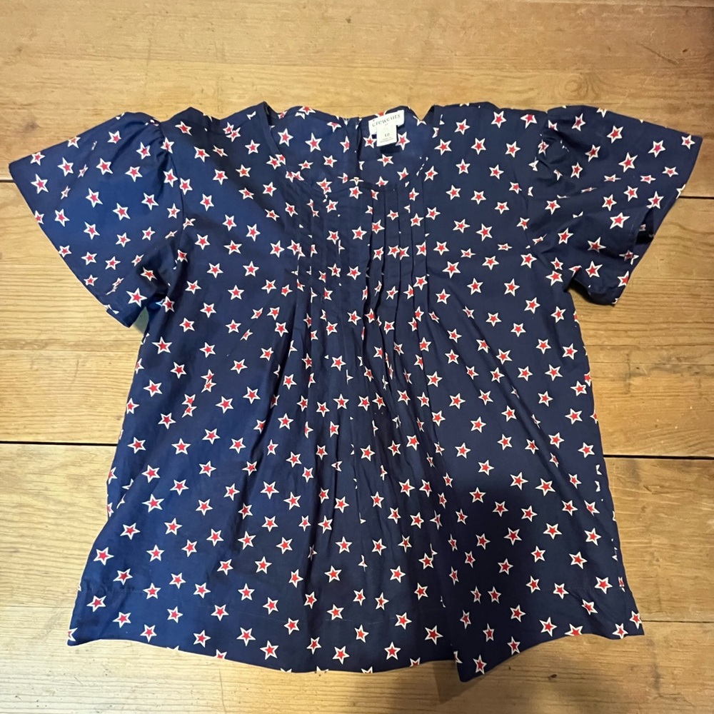 Girls Crewcuts blouse, size 10 years.